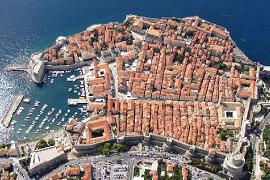 Dubrovnik - a view from the Srd hill