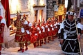  Korcula Moreska - parades of various international knights associations 