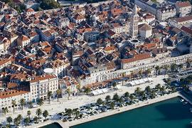  Split - Diocletian's Palace now - UNESCO World Heritage site 