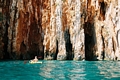  Red rocks - blue sea 